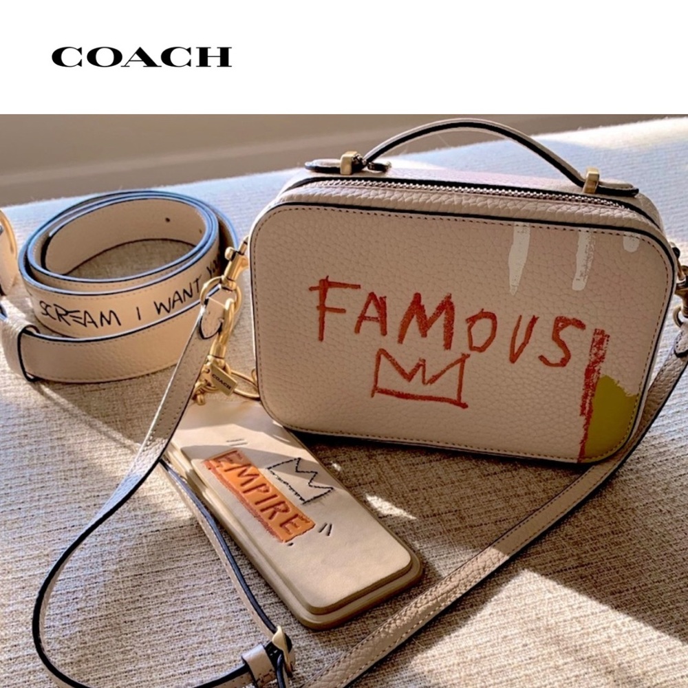 Basquiat x Coach Alie Belt Bag + large keyfob